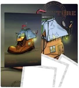 The House ~Small format 150 page sketchbook