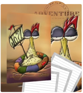 On water ~Small format 150 page notebook
